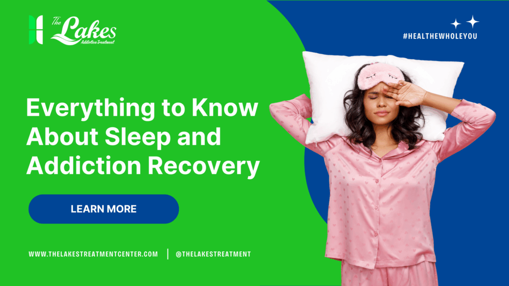 sleep and addiction recovery